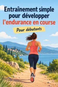 Femme courant le long d'un chemin, souriante et motivée, dans le cadre d'un entraînement de vitesse en extérieur.