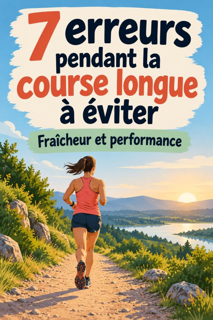 Femme courant dans la nature, illustrant un parcours de course longue pour femmes.