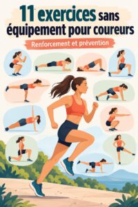 femme faisant des exercices au poids du corps pour améliorer ses performances de course