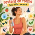 Femme active en plein entraînement, symbole de forme et de bien-être.