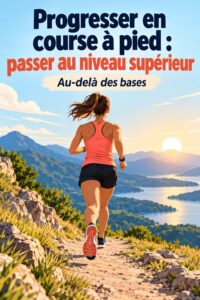 Femme courant dans un parc, illustrant les progrès en course à pied.